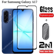 2in1 For Samsung a17 a07 Screen Protector Film Transparent Phone Screen Protector Samsung Galaxy A07