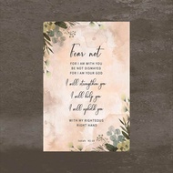 Isaiah 41 10 Fear Not for I Am with You Bible Verse Wall Art Christian Poster Pictures NEWST ART