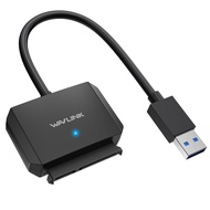 WAVLINK SATA to USB Type-A Hard Drive Cable, 5Gbps USB3.0 to Sata Cable Support UASP, External Hard 
