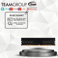 Team Group Elite | 8GB | TED48G3200C2201 | 3200Mhz | CL22 | DDR4 Desktop Memory