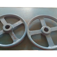 Pully Pulley Pulli Cast Iron B1 10" 10 Inch Inch Axle 30mm 30 mm mc