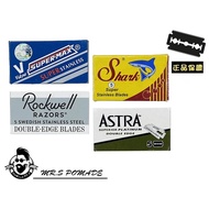 [Mr. S] Astra Shark Safety Blade Rockwell Double Edge Half Fold