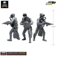 1/35 Resin Figure Kits Russian Resin Soldier Frogman Special Soldier Self-assembled UU-05
