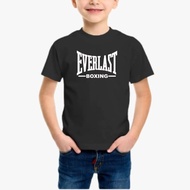 BAJU BUDAK EVERLÄST B0XING UNISEX SHORT SLEEVE T-SHIRT 100% COTTON 1-14YEARS the QUALITY 190GSM
