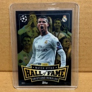 Topps Match Attax 24/24 Hall Of Fame Cristiano Ronaldo Real Madrid