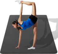 Jianyou โยคะชายและหญิง-6 X 4 X 10MmTPE หนาพิเศษสำหรับออกกำลังกายในโรงยิมที่บ้านกันลื่นเสื่อออกกำลังก