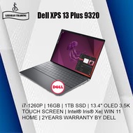 【NEW ARRIVAL -Nextday Delivery 】Dell XPS 13 Plus 9320 Laptop  intel core i7-1260P 12th gen  | 16GB RAM  | 1TB SSD | 13.4" OLED 3.5K TOUCH SCREEN | Intel® Iris® Xe Graphics | WIN 11 HOME - 2YEARS WARRANTY BY DELL