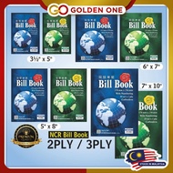STEP BY STEP NCR BILL BOOK/CARBONLESS INVOICE BOOK 2PLY 30'S/80'S&3PLY 20'S/50'S(3.5x5/5x8/6x7/7x10)