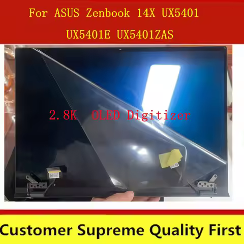 140" UX5401 UM5401 Series For ASUS Zenbook 14X OLED 2022 UX5401ZA ux5401Z UX5401ZAS OLED Display Pan