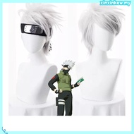 Narutorambut palsu lelaki Cosplay Costume Main Dada Qika Kakashi wigs ,anti -leading anime silver gr