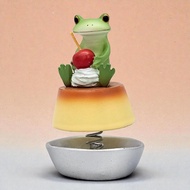 Copeau Pudding Frog Healing Ornaments 4.5 x 4.5 x 7.2cm Japanese Genuine df365