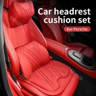 Car Neck Cushion Pillow For Porsche Cayman 718 Boxster 718 Cayman Panamera Macan 911 Taycan Cayenne 