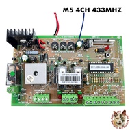 M5 4CH 433MHZ PANEL / REMOTE CONTROL  Autogate Swing / Folding Gate Control Board PCB Panel