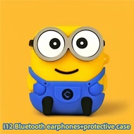 TWS inpods i12 wireless earphones Bluetooth 5.0 in ear portable earphones with protective case