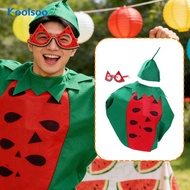[Koolsoo] Fun Adult Watermelon Costume for Role-playing Games, Fashion Shows And Festivals