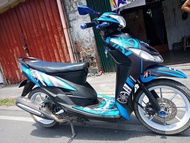 Decals Sticker Motorcycle Decals for MIO SPORTYblue/matte sticker