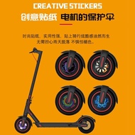 New Wheel Hubs Protective Mijia Xiaomi 1S Reflective Sticker Accessories DIY Waterproof Outdoor Scoo