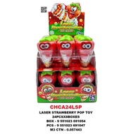 Ali Baba Laser Strawberry Pop Toy Candy Halal