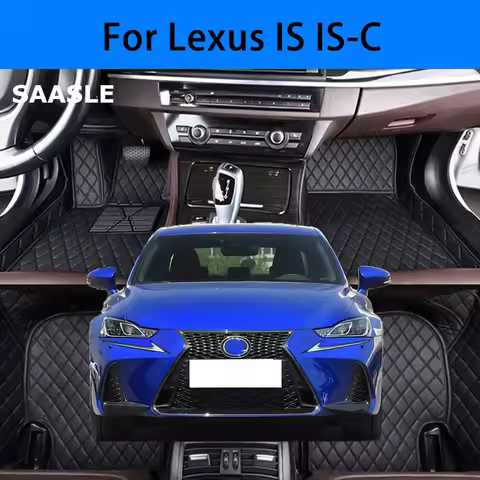 SAASLE Custom Car Floor Mats For Lexus IS IS-C IS200 IS200C IS250 IS300 IS300h IS350 IS500 Auto Carp