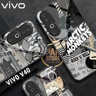 Softcase Glass Case Vivo V40 2024 Latest Vivo V40 Mobile Phone Case - Mobile Phone Protector - Mobil
