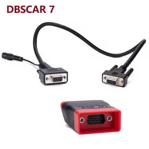OBD2 Main Cable for Launch DBSCAR 7 DP15 to OBD Male 16Pin OBD1 Extension Adapter for DBSCAR 7 conne