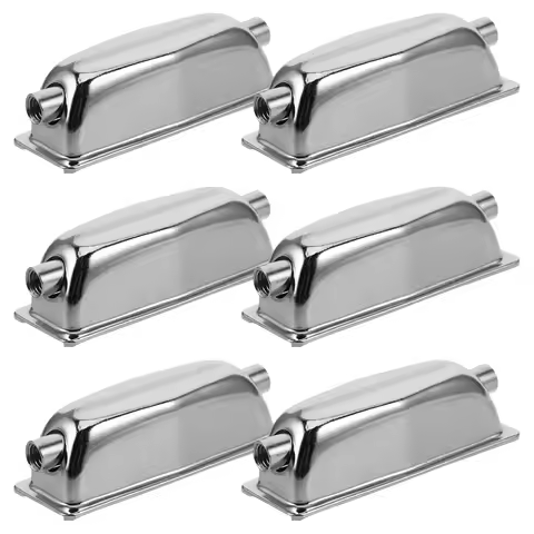 6pcs Double End Drum Lug Set For Snare Drum Metal Tension Lug Percussion Accessories Replacement Dru