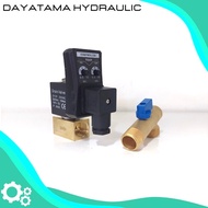 Auto Drain Valve Timer Solenoid Timer Thread 1/2inch AC 220