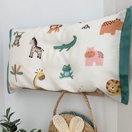 Summer Children Ice Silk Pillowcase 60 Pcs Tencel Cool Feeling 30 x 50 Baby Kindergarten 35 x 55cm P