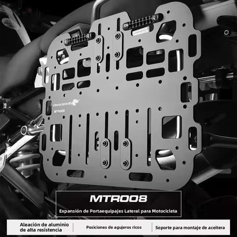 Rhinowalk Motorcycle Side Luggage Rack Bracket Mount For MJX2004 MYS2406 MTR2050 Saddlebag Pannier M