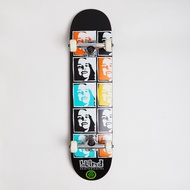 BLIND สเก็ตบอร์ดพร้อมเล่น PSYCHEDELIC MULTI GIRL FP SOFT WHEELS COMPLETE 7.625IN