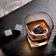 威士忌 墨玉冰磚(大方塊) | 快速醒酒(可重複使用) 絨布袋+禮盒