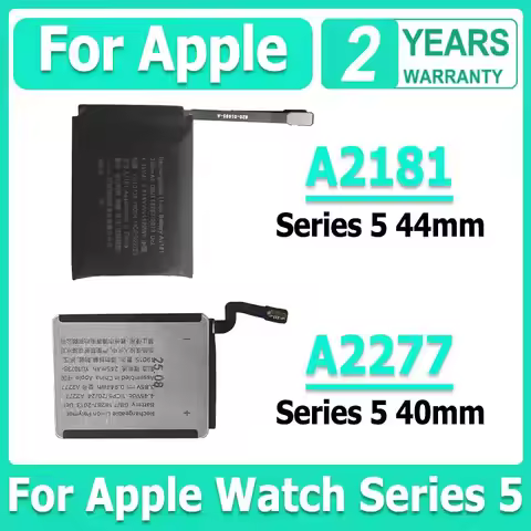 High Quality A2181 Battery For Apple Watch Series 5 44mm Battery A2277 For Apple watch Series 5 40mm