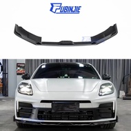 High-Quality Carbon Fiber Front Lip, Suitable for 2024 Porsche Panamera 976, Carbon Fiber Front Lip