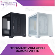 Tecware VXM TG MESH Black/White PC Desktop Chassis Case Gaming