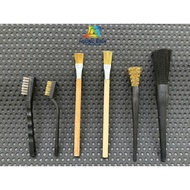 Brass brush, steel brush, brass brush, steel brush for cleaning machine parts