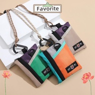 Coin Purse - Nylon Mini with Lanyard Strap | Ideal for Students