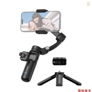 Ado)TOKQI M02 AI Handheld 3-Axis Gimbal Stabilizer for Phone Vlog Gimbal Anti-shake Al Tracking Gest