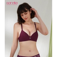 Pakaian wanita Sorella Wireless Stripe 3/4 Non Wire Bra A10-29755