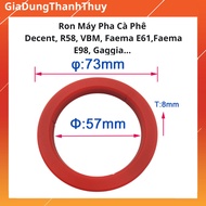 Coffee Machine Gasket E61 – Coffee Machine Throat Gasket Group Head Gasket 8.0mm Thick