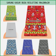 Sarung Kasur Busa Resleting 90x200x20/ Sprei Resleting 90x200