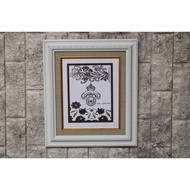 FS16 8R LINEN Photo Frame (20x25 cm)