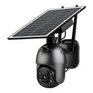 [topk1] 1080P Full HD Outdoor Security Camera Outdoor,  Solar Battery Powered Home Cameras with Nigh