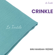 Kain Rayon Crinkle Airflow Cey 0.5 Meter Premium Quality