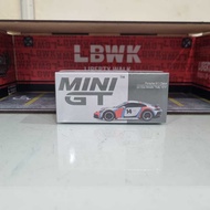 Mini GT 964 Porsche 911 Dakar Ice Gray Metallic "Rally 1978"