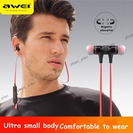 AWEI A920BL Sports Bluetooth Headset Magnet Bluetooth Wireless Headset In-Ear Earpiece Headphone Magnet