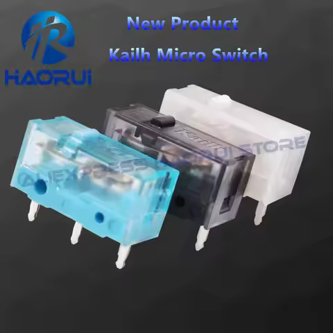 100Pcs Kailh GM2.0 GM4.0 GM8.0 microswitch 3pin gold alloy contact 20M/60M/80M/90M/100 million times