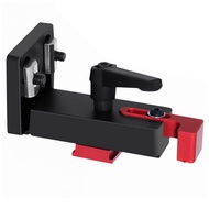 45 T-Track Fence Connector Woodworking Tool Track Miter Gauge Rail Retainer Aluminium Chute Connecto