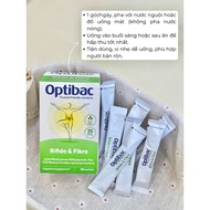 Optibac Probiotics Bifido & Fiber Supports Constipation Relief, Fiber Supplement 30 Packs
