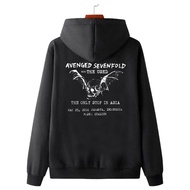 Avenged Sevenfold Band & The Used Tour A7X BAND Hoodie Sweater Jacket Cotton Fleece Material