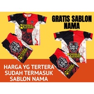 Evos e-sport free fire Kids game squad evos size 4-20